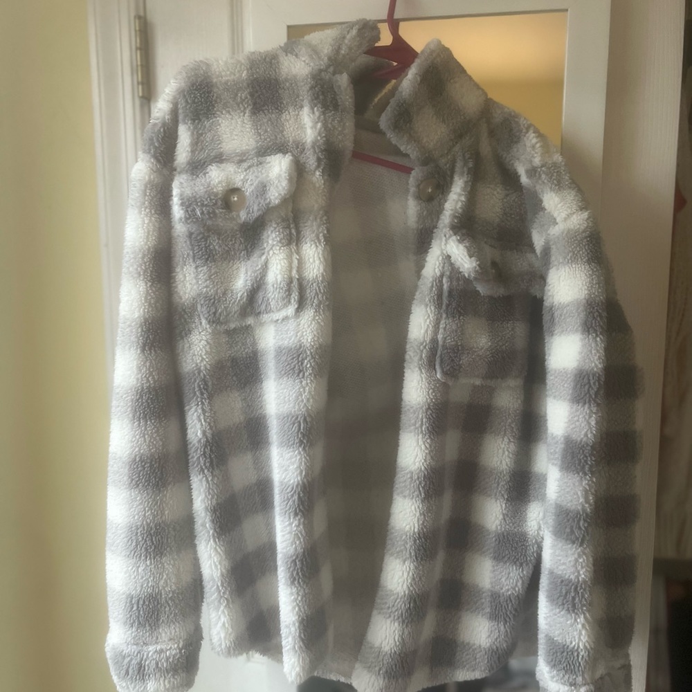 Target plaid shacket. - Picture 3 of 3